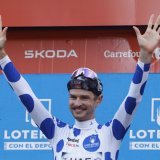 Jay Vine encore victorieux sur les routes espagnoles KEYSTONE/EPA/JAVIER LIZON